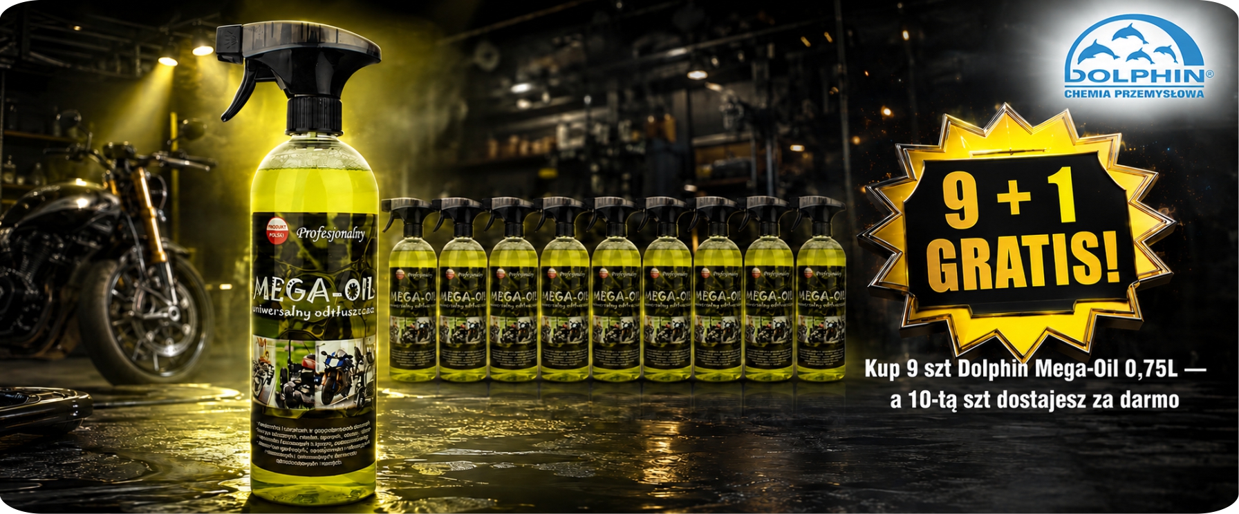 Promocja Dolphin Mega Oil