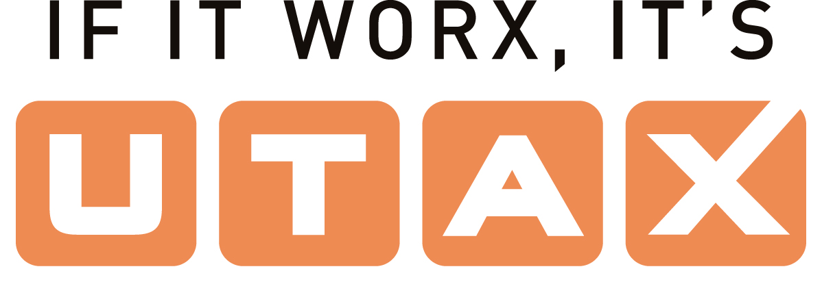 UTAX – logo producenta drukarek i kserokopiarek